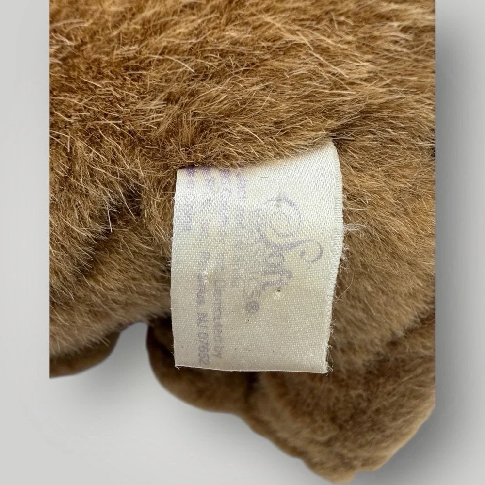 Toys R Us Soft Classics Vintage Brown Cat Plush Stuffed‎ Animal Realistic 13